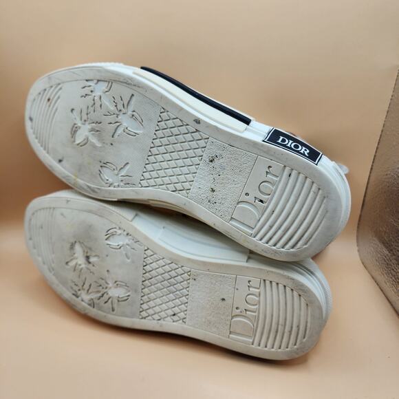 Dior women's shoes size 37 U.s. Size 6.5US B23 High Top Floral - Picture 6 of 11